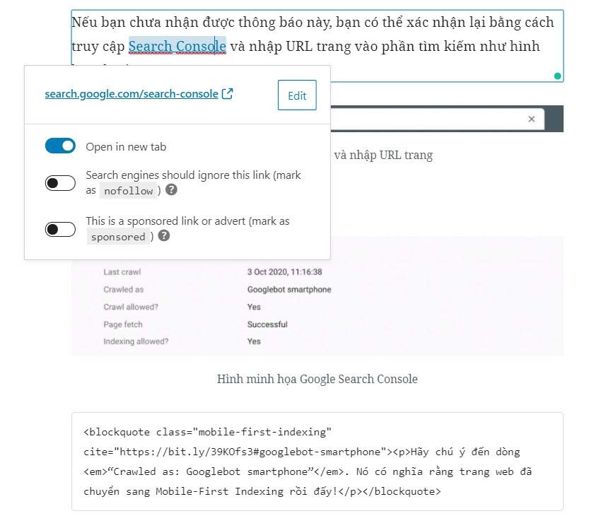 Vì sao Google ưa thích Anchor Text này?