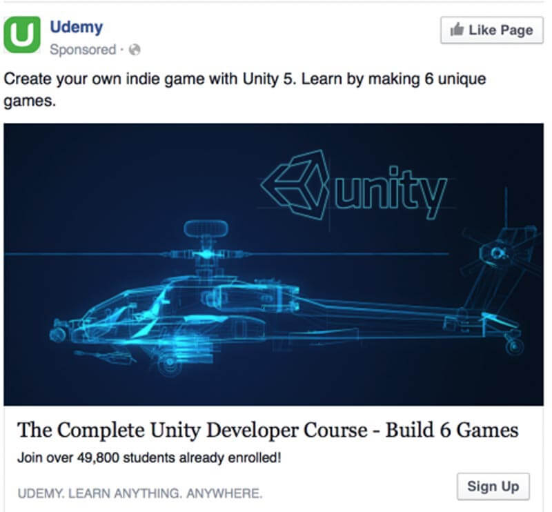 Ví dụ về Facebook Ads