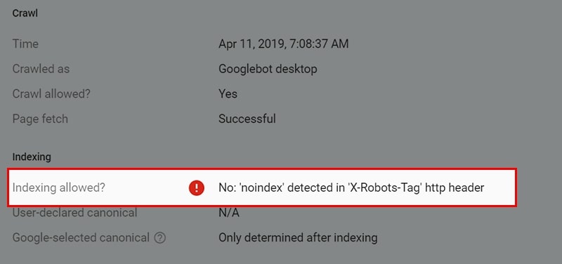 X ‑ Robot-Tag