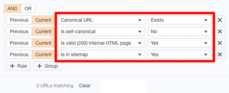 Site Audit trong Ahref