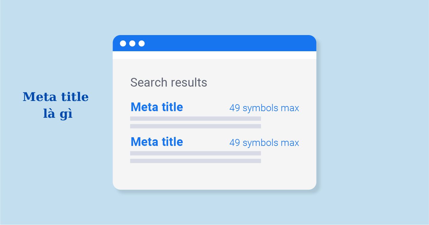 Khái niệm về Meta Title là gì?