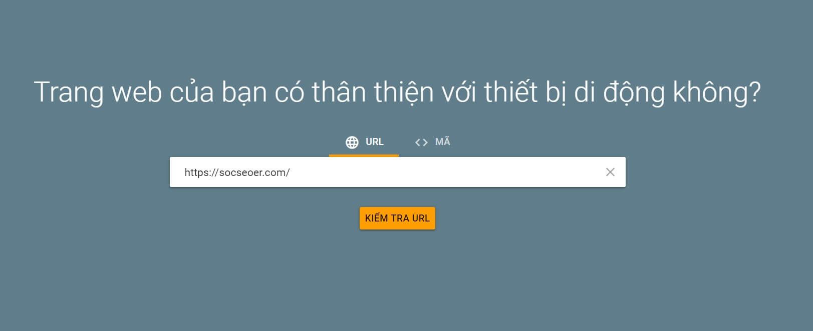 Trang web của bạn có thân thiện với thiết bị di động không?