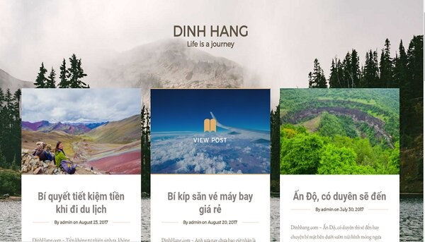 Chia sẻ kinh nghiệm du lịch trên blog cá nhân