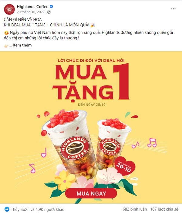Các ưu đãi đặc biệt trong chương trình khuyến mãi