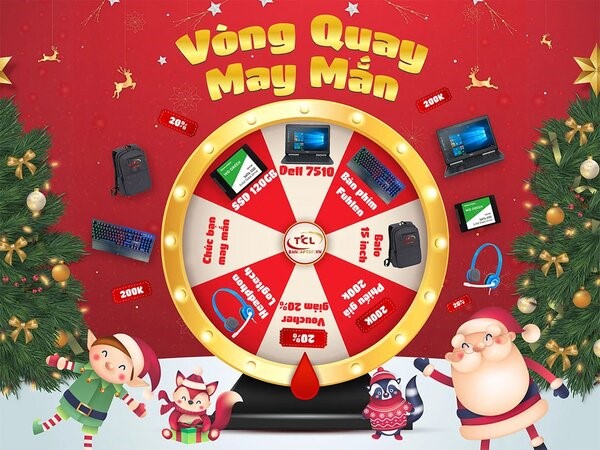 Content minigame về Giáng Sinh