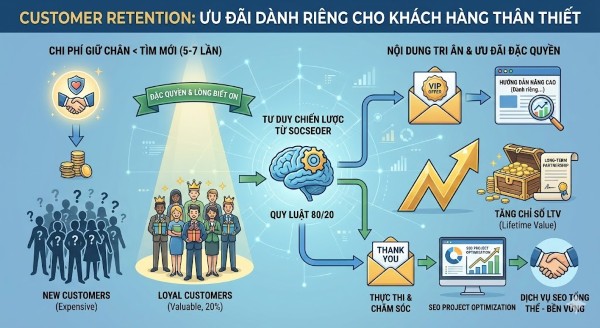 Customer Retention: Ưu đãi dành riêng cho khách hàng thân thiết