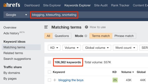 Site Explorer là một trong những công cụ mạnh mẽ nhất của Ahrefs, cho phép bạn phân tích chi tiết hồ sơ backlink của bất kỳ website nào