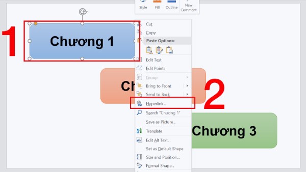 Cách chèn Hyperlink trong PowerPoint