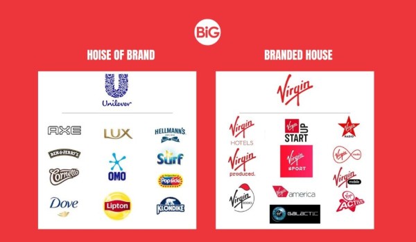 Hai loại Brand Portfolio phổ biến hiện nay