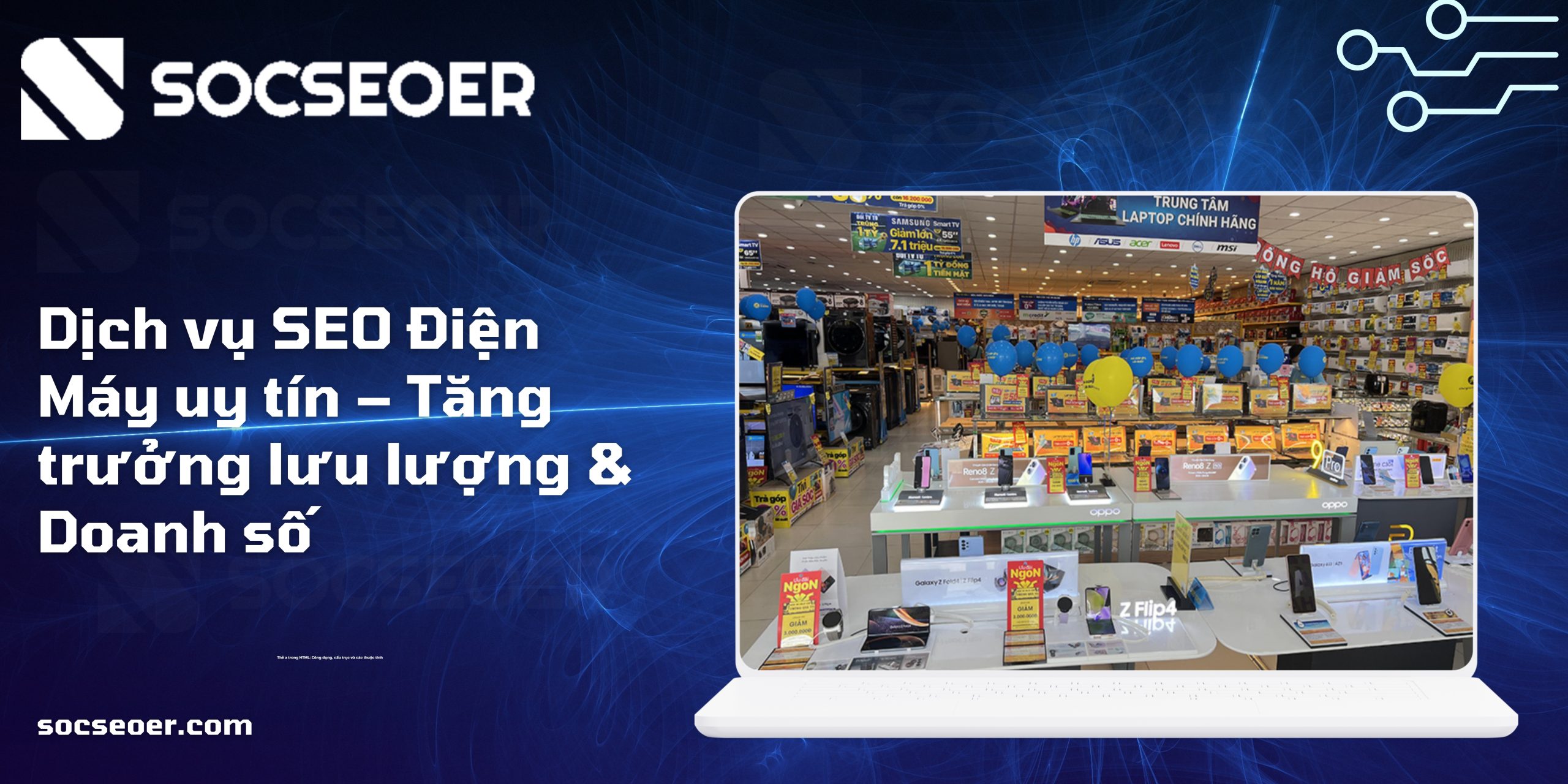 dịch vụ SEO điện máy
