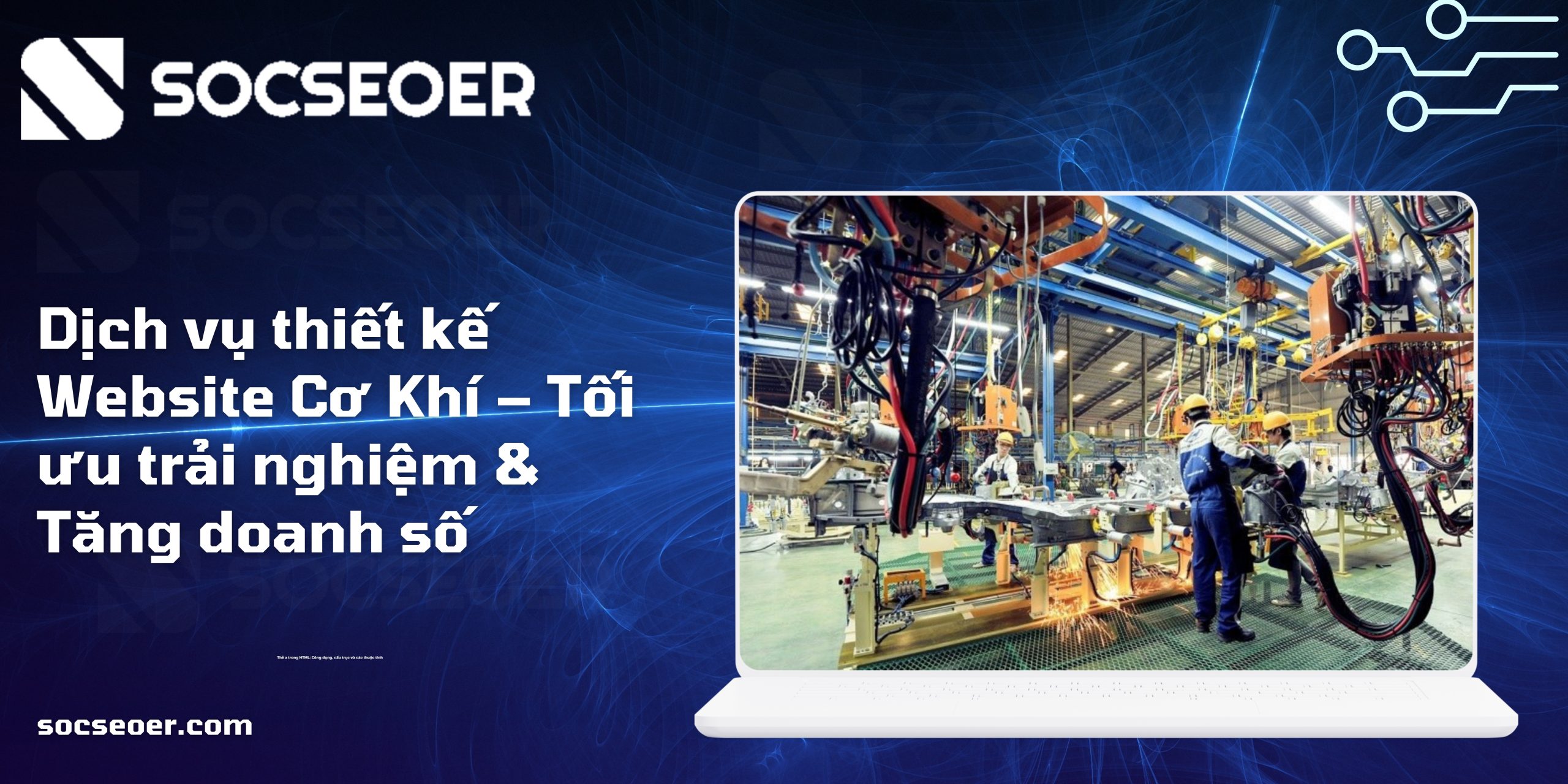 thiết kế Website Cơ Khí