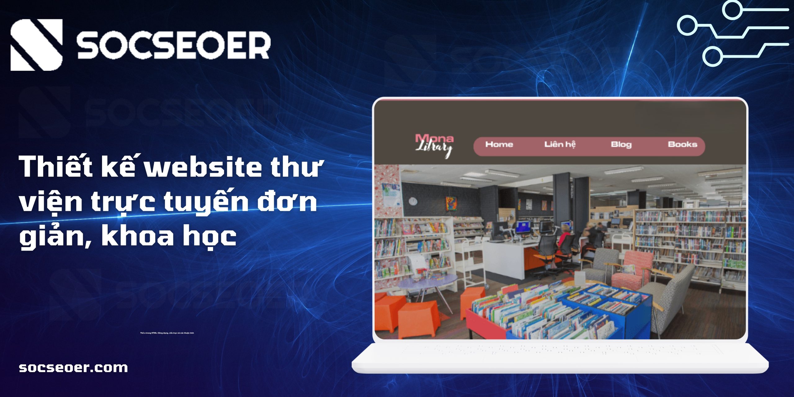 Thiết kế website thư viện trực tuyến