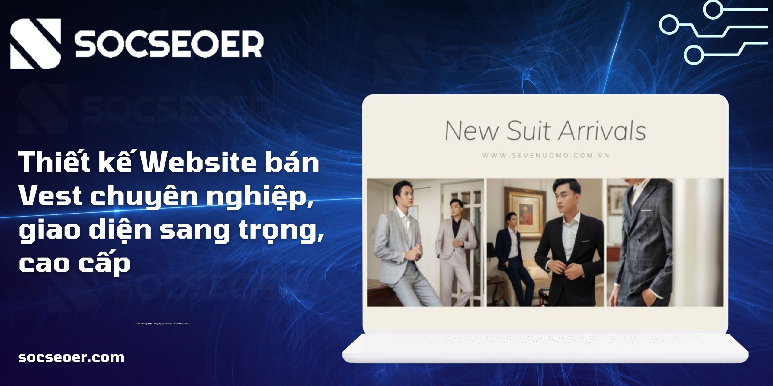 Thiết kế website bán vest