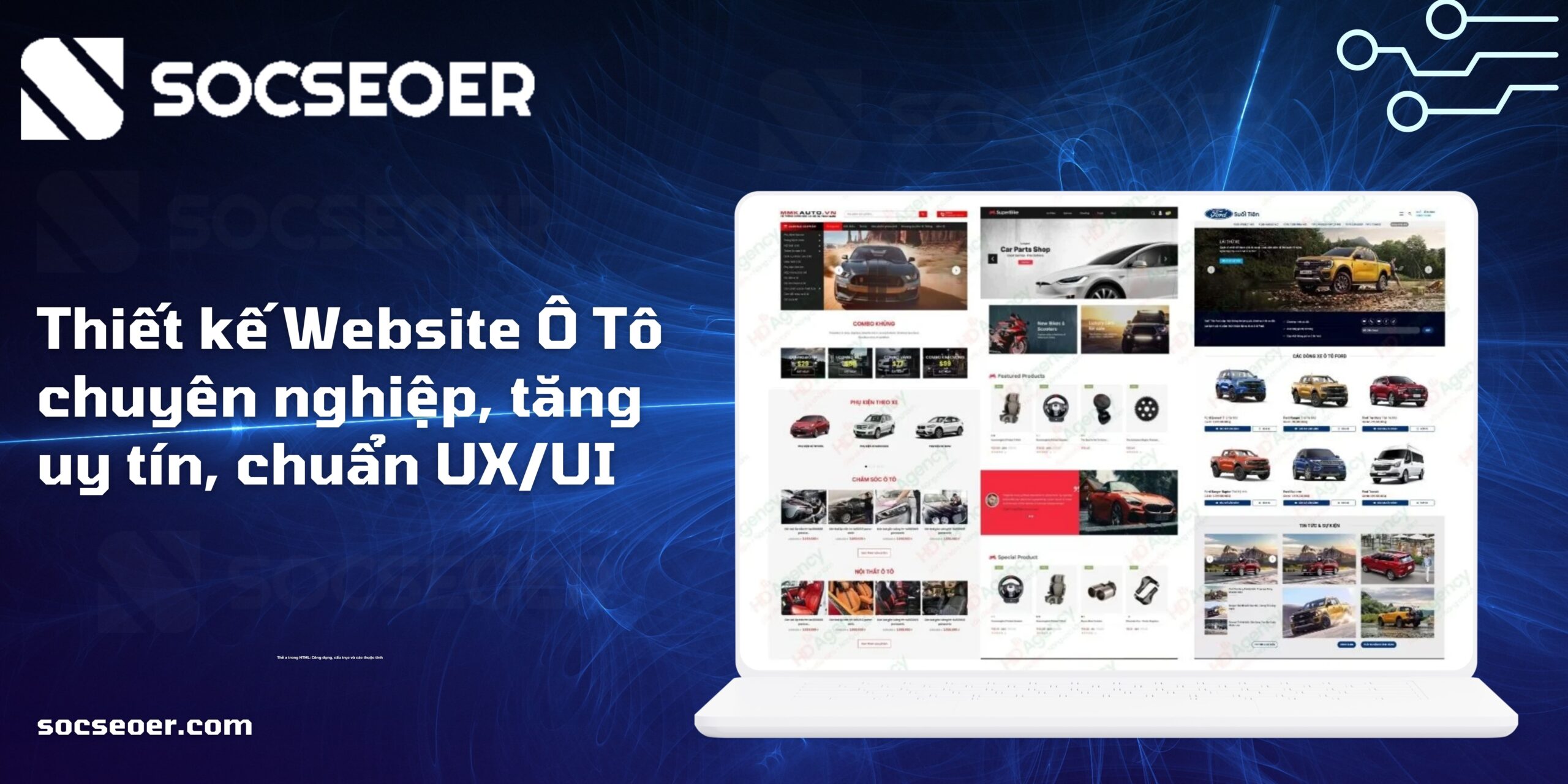 Thiết kế Website Ô Tô