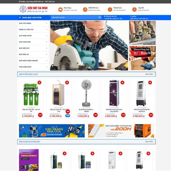 SEO tổng thể cho website kinh doanh điện máy