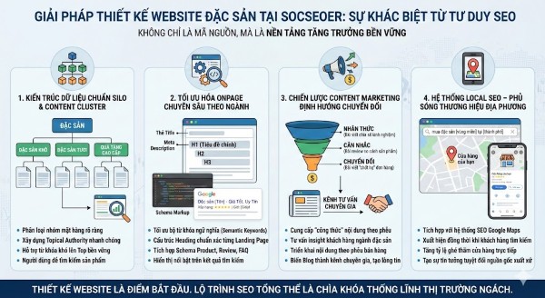 Giải pháp thiết kế website đặc sản tại SOCSEOER có gì khác biệt? Giải pháp thiết kế website đặc sản tại SOCSEOER có gì khác biệt?