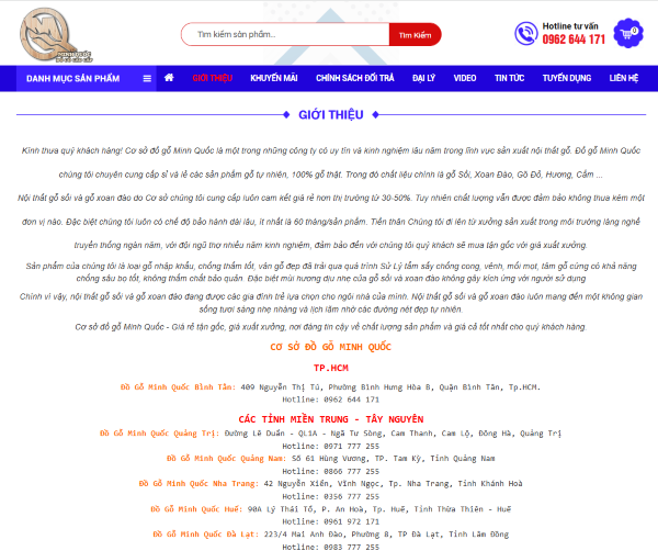 Giới thiệu – Tạo dựng niềm tin và uy tín