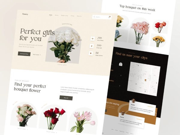 Giao diện đẹp, xinh xắn, chuẩn UX/UI