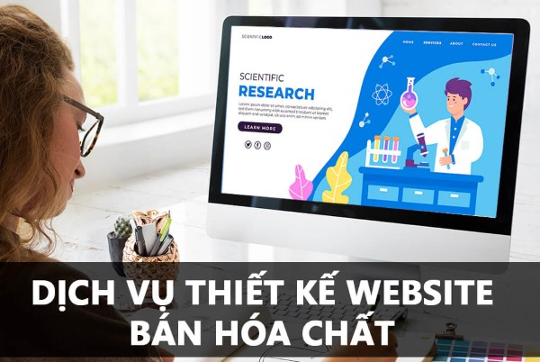Thiết kế Website bán hóa chất chuyên nghiệp, tối ưu SEO, bảo mật