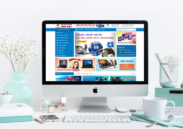 Những điều cần lưu ý khi thiết kế website bán laptop, điện thoại