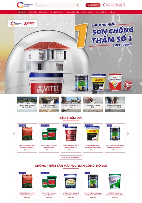 Các chức năng cần thiết khi thiết kế website bán sơn