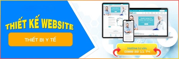 Dịch vụ thiết kế website thiết bị y tế tại Socseoer
