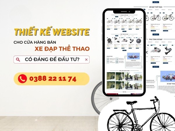 Dịch vụ thiết kế website bán xe đạp chuyên nghiệp tại Socseoer
