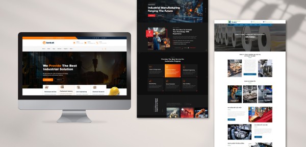 Vai trò quan trọng của thiết kế website cơ khí