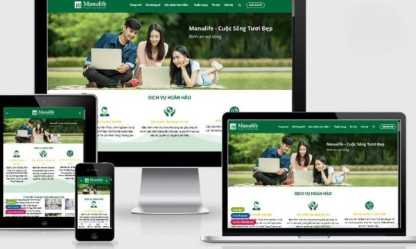 Thiết kế chuẩn Responsive (tương thích thiết bị di động)