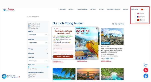 Đa ngôn ngữ và tương thích quốc tế