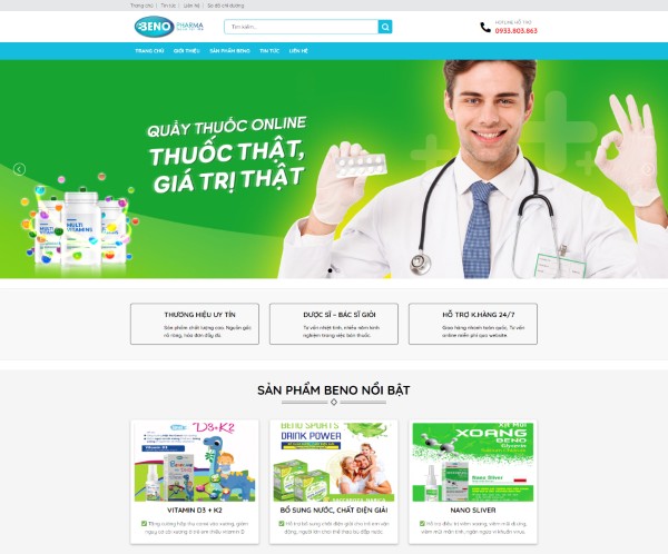 Tính năng cần có của một website bán thuốc, dược phẩm
