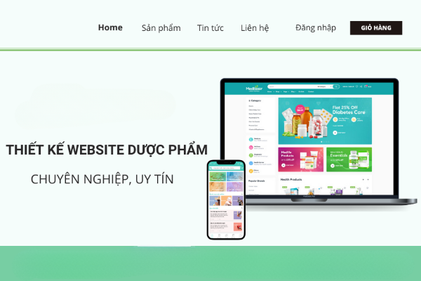 Socseoer – Thiết kế website bán thuốc, dược phẩm chuyên nghiệp