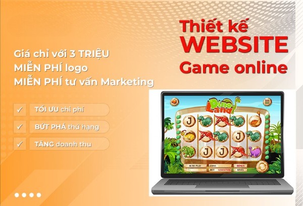 Dịch vụ thiết kế website game online tại Socseoer