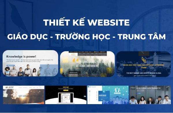 Thiết kế website giáo dục, trường học là gì?