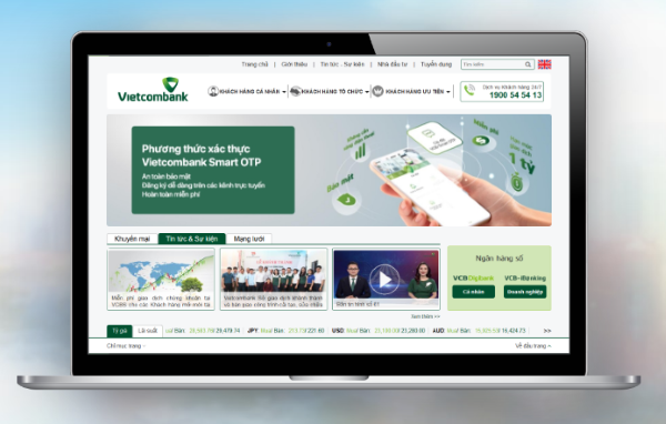 Thiết kế website ngân hàng số nâng cao uy tín thương hiệu trong thời đại số