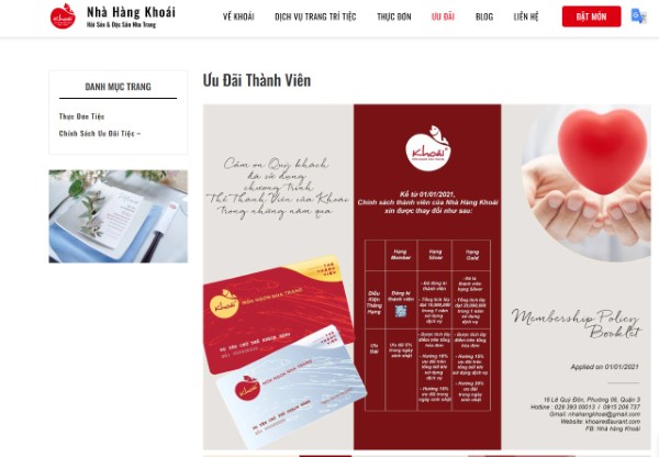 Tính năng gửi ưu đãi cho khách hàng