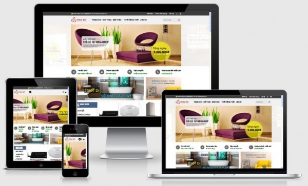 Tối ưu hiển thị trên thiết bị di động (Responsive Design)