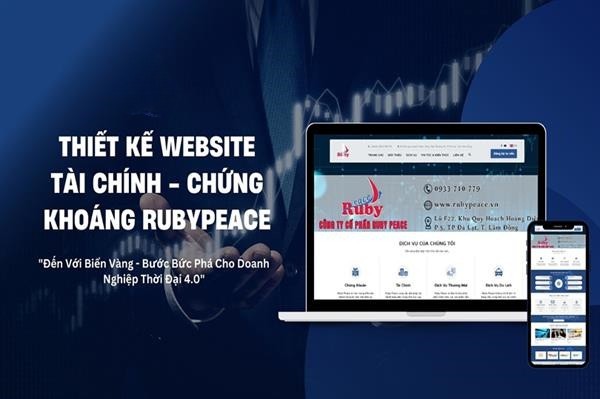 Thiết kế Website tài chính chuyên nghiệp, chuẩn SEO, bảo mật cao
