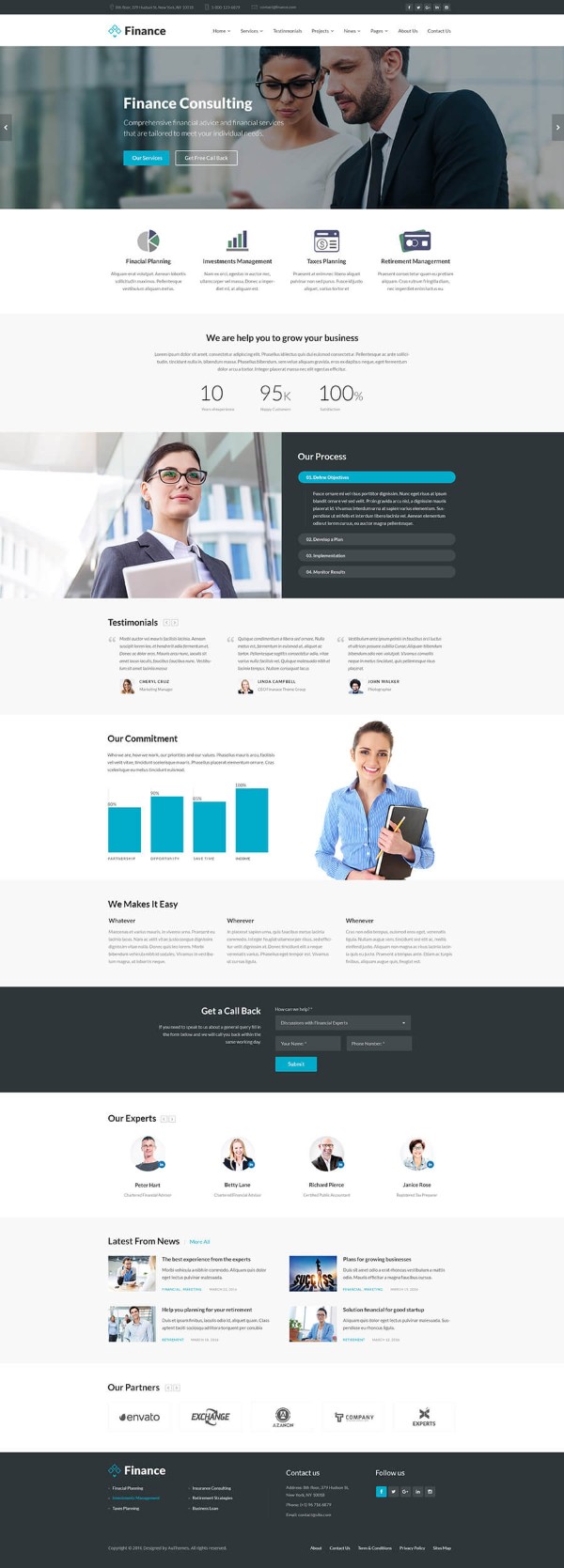 Thiết kế Website tài chính chuyên nghiệp, chuẩn SEO, bảo mật cao