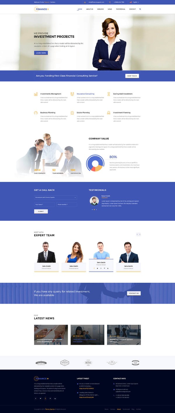 Thiết kế Website tài chính chuyên nghiệp, chuẩn SEO, bảo mật cao