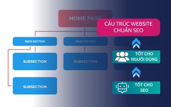 Xây dựng cấu trúc website tổ chức tối ưu