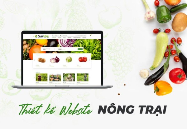 Thiết kế website trang trại đầy đủ tính năng, chuẩn thẩm mỹ