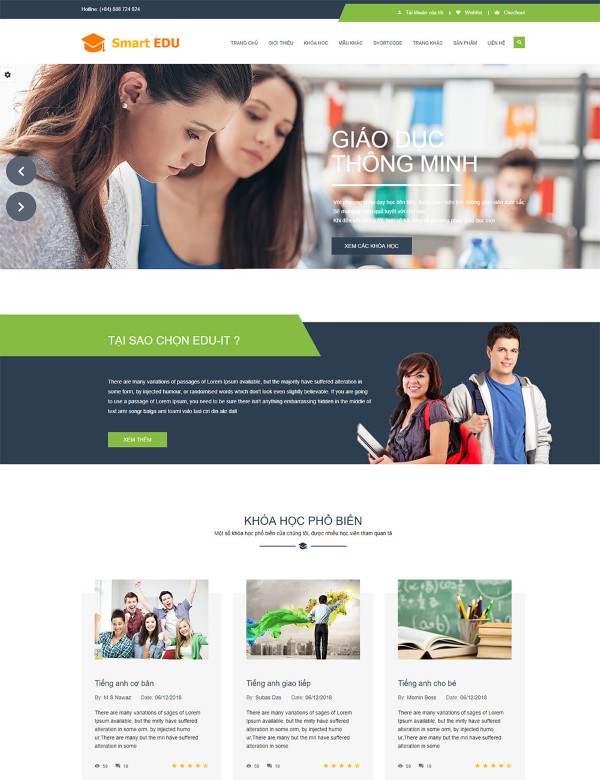 Lợi ích khi thiết kế website tư vấn du học chuyên nghiệp