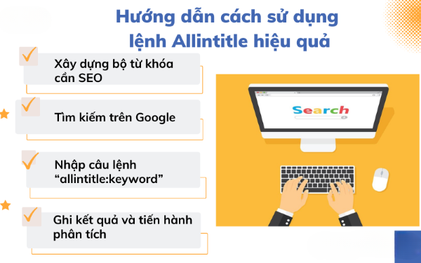 Hướng dẫn sử dụng Allintitle hiệu quả