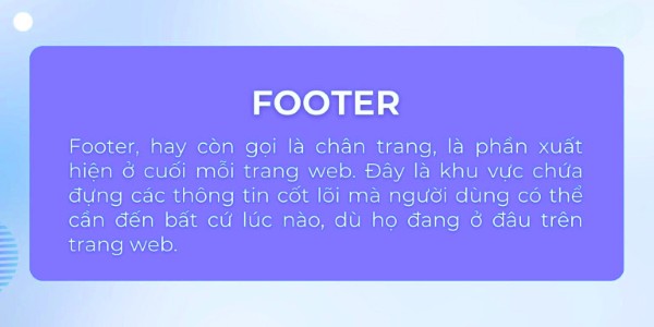 Footer là gì?