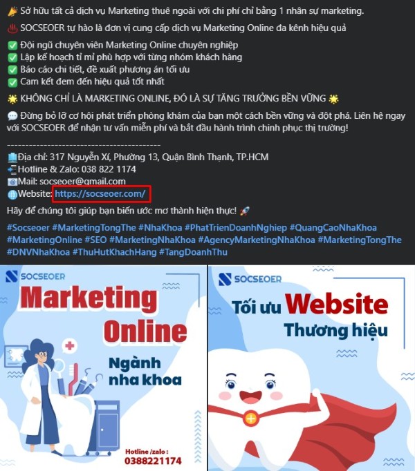 SEO Facebook – Chèn backlink chất lượng để gia tăng độ uy tín