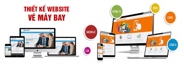 Các công nghệ, giải pháp và nền tảng phổ biến khi thiết kế web vé máy bay