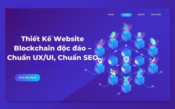 Thiết Kế Website Blockchain độc đáo – Chuẩn UX/UI, Chuẩn SEO