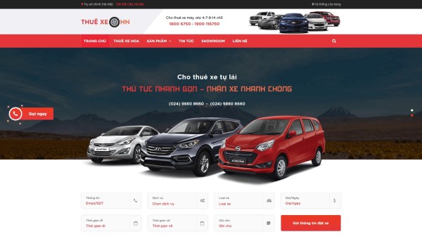 Tại sao nên đầu tư vào thiết kế website cho thuê xe?