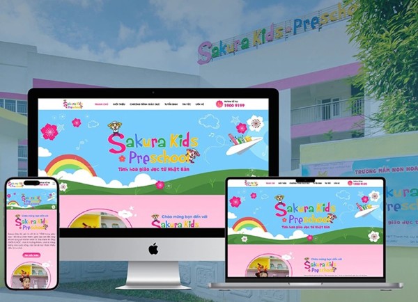 Tầm quan trọng của website trường mầm non